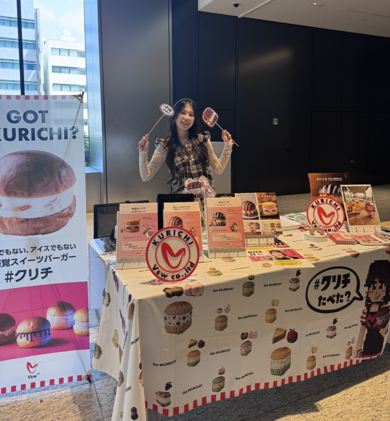 販売ブースの様子