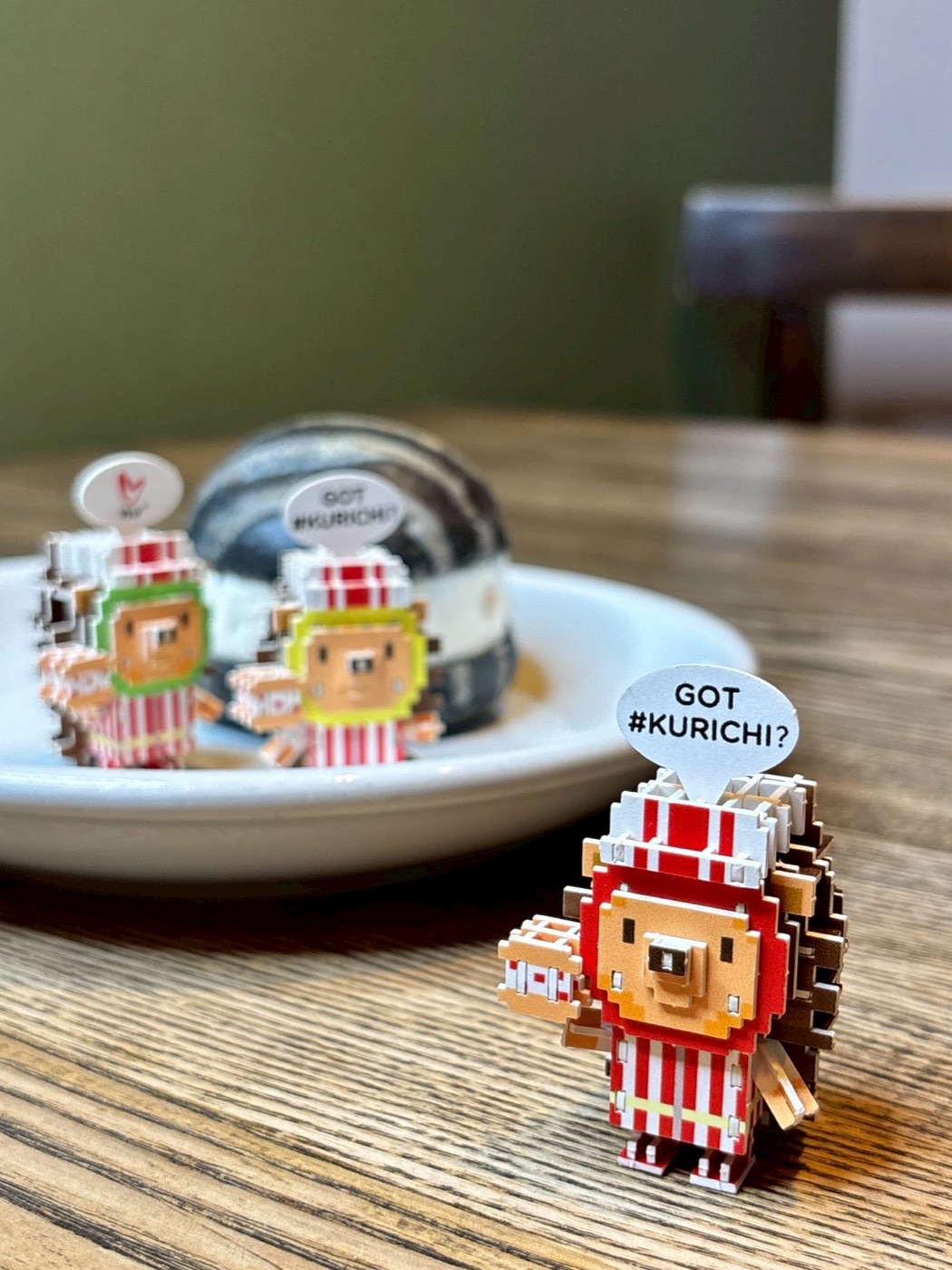 ハリチくん GOT #KURICHI? 手前のアップ